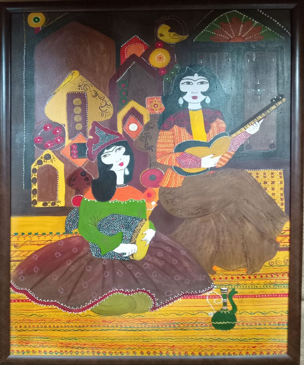 تابلو طرح خاتون